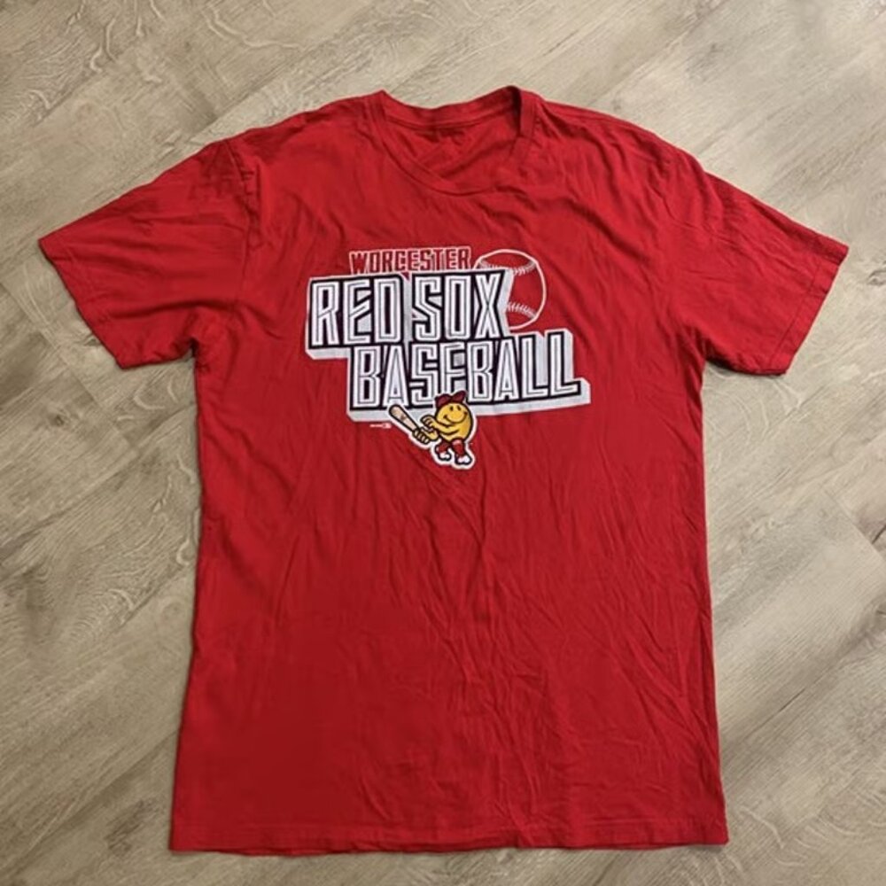 MiLB Worcester Red Sox WooSox T-Shirt Men's Large L Baseball Minor League Bimm